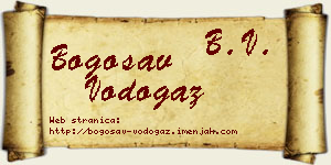 Bogosav Vodogaz vizit kartica